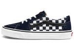 Кроссовки Vans Sk8 Low Blue/White - фото