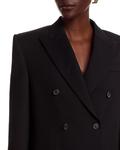 Двубортный блейзер WARDROBE.NYC, черный - фото 6