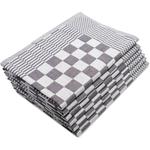 Кухонное полотенце Zollner 00000352 6er-Set, антрацит - фото