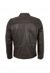 Куртка Lederjacken24 Leather jacket, Dunkelbraun/Dark Brown - фото 2