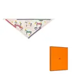 HERMES Шёлковый платок, Multicolor - фото