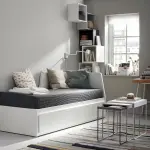 Кушетка, белая, 80х200 см, твердая FLEKKE/ÅGOTNES IKEA - фото 4