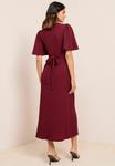 Платье Friends Like These REGULAR FIT V-NECK MIDI , Burgundy Red/Bordeaux - фото 3