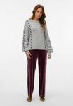 Джемпер Vero Moda VMILINA, Light Grey Melange/Light Grey - фото 2