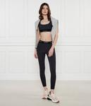 Легинсы женские Calvin Klein Performance с логотипом бренда на талии, черный - фото 2