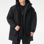 Куртка Adidas Outdoor Sports Windproof Warm Hood Down, черный - фото 5