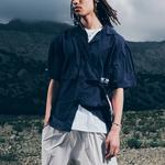 SALOMON Мужская синяя рубашка - фото 5