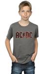 Футболка с логотипом Raw AC/DC, серый - фото