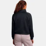 Толстовка Under Armour Fleece Pro half zip, черный - фото 2