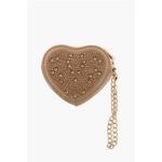 Золотой кошелек из полиэстера Moschino, Gold - фото 2