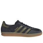 Кроссовки adidas Gazelle Indoor 'Core Black Focus Olive' - фото 5