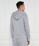 Толстовка мужская Guess Jeans на молнии с капюшоном, серый - фото 3