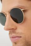 Солнечные очки Ray-Ban, золотой - фото 6