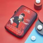 Ракетка для настольного тенниса DOUBLEFISH Six Star в чехле из полиэстера и нейлона, унисекс, 27*17*5 см DOUBLE FISH, hard racket bag-abrasion-resistant/impact-resistant - фото 3