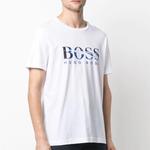 Футболка мужская белая HUGO BOSS - фото 4