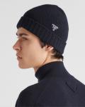 Кашемировая шапка Prada, синий - фото 2