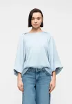 Блузка slflaurina Selected, Dusty Blue - фото