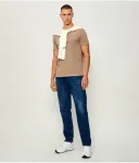 Футболка Slim fit Tommy Jeans, бежевый - фото 2
