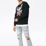 Толстовка мужская черная Givenchy, черный - фото 3