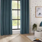 Плотная штора "Тея" Эгейский синий - 140x260 см - Atmosphera créateur d'interieur - фото 2