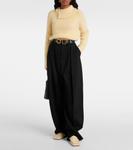 Кожаные лоферы Les Mocassins Carré Jacquemus, Pale Yellow - фото 3