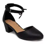 Кри туфельки для девочек Sugar, черный - фото