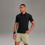 Футболка поло HEAD мужская, желто-зеленая (однотонная) - фото 11