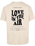 Футболка Love In The Air Heavy Oversize Tee Merchcode, бежевый - фото 2