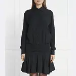 Платье с добавлением шелка Pinko, черный - фото