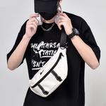 WARRIOR Нейлоновая сумка-мессенджер через плечо унисекс белая, White - фото 4