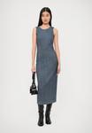 Платье rag & bone MIRAMAR PONTE OLIVIA MIDI DRESS, Blue/Blue Denim - фото 2