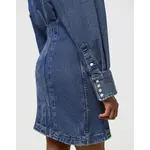 Платье с длинным рукавом Wrangler Darted Slim Fit, синий - фото 5