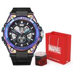 MARVEL Часы Iron Man Electronic Movement TPU Strap Watch Men's Watch Gray Dial - фото 5