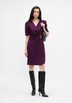 Платье DKNY BUTTON WRAP SHEATH, Damson/Purple - фото 5