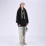 Свитшот унисекс Gwola, серый (с флисовой подкладкой и утепленный) - фото 11