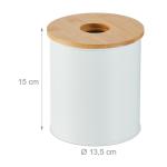 Бак с педалью Relaxdays, белый - фото 3