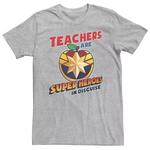 Учителя мужчин — переодетые супергерои Капитан Ти Marvel - фото