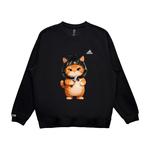 Свитшот Unisex Adidas, черный - фото