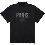 Футболка унисекс черная Balenciaga, черный - фото