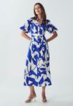 Платье WILLA ARIANE, Deep Blue Leaf/Blue - фото 2