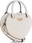 GUESS женская сумка Atabey Heart, Off-White - фото 4