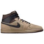 Jordan 1 Mid Khaki Baroque Brown - фото 3