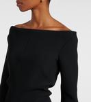 Платье миди Yara Proenza Schouler, черный - фото 4