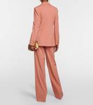 Шерстяной блейзер Reale MAX MARA, розовый - фото 3