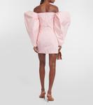 Мини-платье la robe из тафты Jacquemus, розовый - фото 3