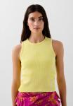 Топ GATHER SIDE Scalpers, желтый - фото