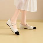 Туфли Мэри Джейн женские Josiny, бежевый/черный - фото 9