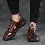 Пляжные сандалии мужские Modengpan, темно-коричневый - фото 15