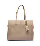 Сумка-шоппер женская Calvin Klein из искусственной кожи, бежевый - фото