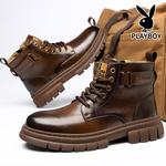 Мужские ботинки Cahhrrn X Martin Boot Men Beige Playboy - фото 7